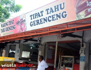 Warung Tipat Tahu Gerenceng (Photo by wisatakuliner.com)