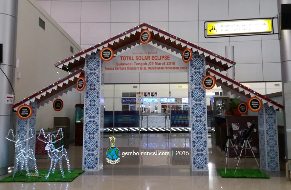 Tagline GMT Palu: Pesona Gerhana Matahari Total Menyatukan Peradaban Dunia